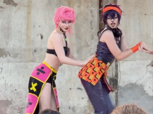 When Nalangga's gangster was interrupted while doing a solo dance...