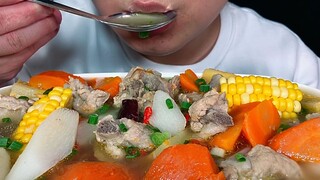 ASMR Uống Canh Xương