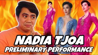 ATEBANG REACTION | MISS FACE OF HUMANITY PRELIMINARY PERFORMANCE INDONESIA NADIA TJOA #mfoh