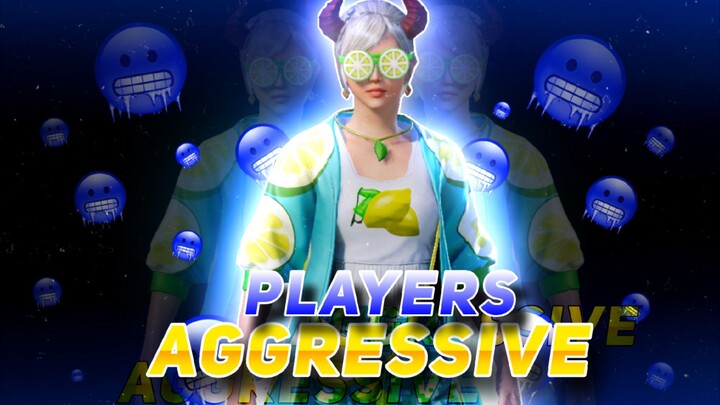 AGGRESSIVE PLAYERS 🥵 |5 Fringes  + Gyroscope | PUBG MOBILE | MONTAGE