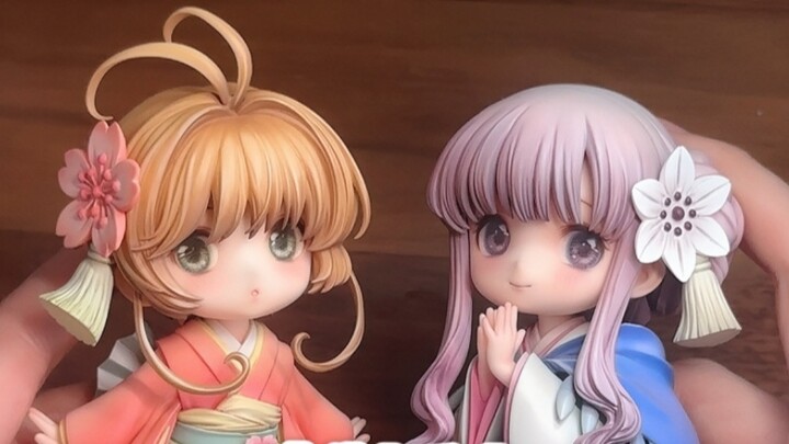 【Sản xuất Khoai tây nướng】Hãy đến và xem những figure Sakura và Tomoyo do tôi làm nhé!!! Cardcaptor 