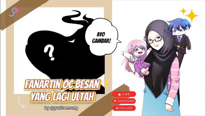 Fanartin OC Besan yang lagi ultah - Speedpaint Medibangpaint