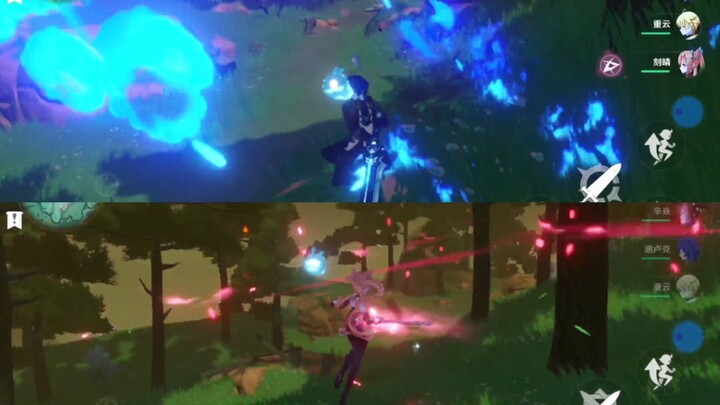 当你用相反色打开原神#2