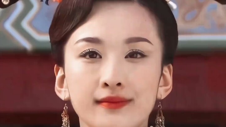 #MuTingting One of the few Qing‑dynasty dramas; her beauty utterly outshines the female lead!