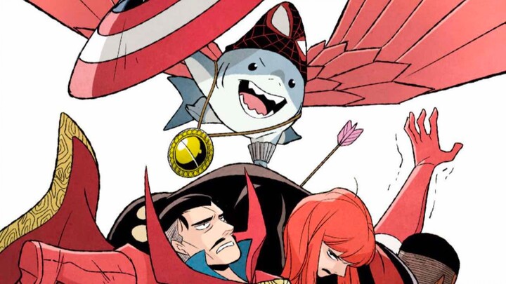 Little Shark Jeff Massacres the Marvel Universe (