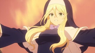 The "pure nun" actually appeared on a bicycle to avenge the poisoning of the past? The leg work is s