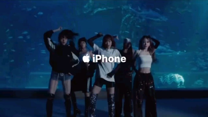 Who would’ve thought this could be turned into an iPhone ad? LE SSERAFIM’s “Crazy”