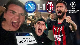 👹 NAPOLI DIVORATO! SIAMO IN SEMIFINALE! - NAPOLI 1-1 MILAN | LIVE REACTION CHAMPIONS LEAGUE