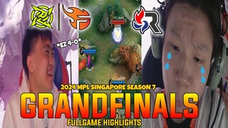 NIP FLASH VS. RSG SG FULLGAME HIGHLIGHTS | 2024 MPL SINGAPORE SEASON 7 GRANDFINALS 🏆🔥🔥🔥