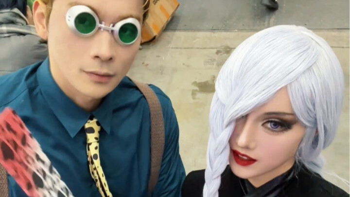 Force your partner to accompany you to the comic convention, and he actually...