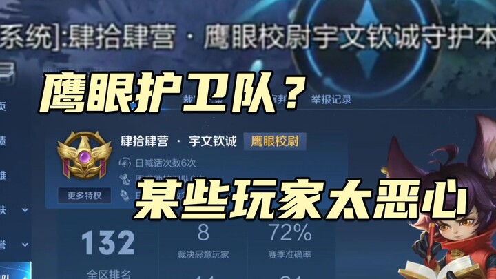 鹰眼护卫队？呸，恶心！