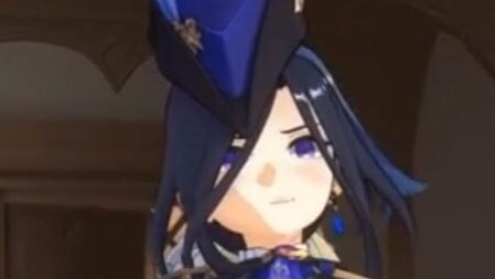 Clorinde's clothes are about to be torn 🥵