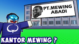 AKU BUAT KANTOR MEWING DI ROBLOX ? | Roblox Mewing Tycoon Indonesia