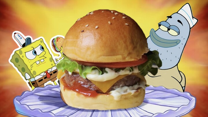 Ternyata yang paling jago bikin Krabby Patty bukan SpongeBob?