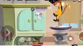 Game seluler Tom and Jerry menyambut Tahun Baru: Hari ini, mari kita bermain kucing oranye tua. Kuci