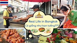 Đồ ăn sáng ở Thái Lan và Việt Nam khác nhau như thế nào? Bangkok morning | Du học Thái Lan | am Hani