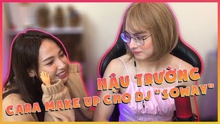 HẬU TRƯỜNG NOWAY GIẢ GÁI BỞI TÀI MAKE-UP CỦA CARA ll NOWAY VLOG || NOWAY x CARA