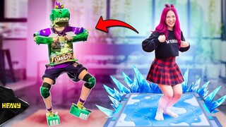 Đoán Điệu Nhảy Free Fire Trên Nền Băng Giá Cực Lạnh | HEAVY