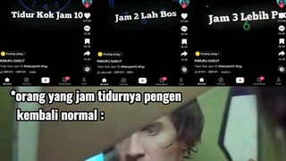 Begadang mulu, gak takut darah rendah apa?