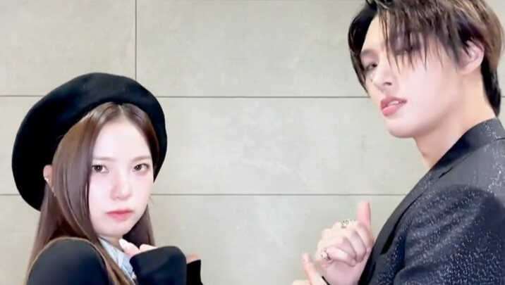 Kep1er Choi Yoo Jin x ATEEZ Song Min Ki 'Ice On My Teeth' Challenge 241125
