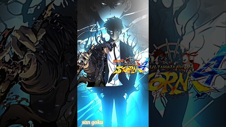 Solo labelling vs Naruto gang #solo leveling #Naruto