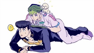 [JOJO] Cảnh tượng nổi tiếng nơi người con thừa kế di sản của cha