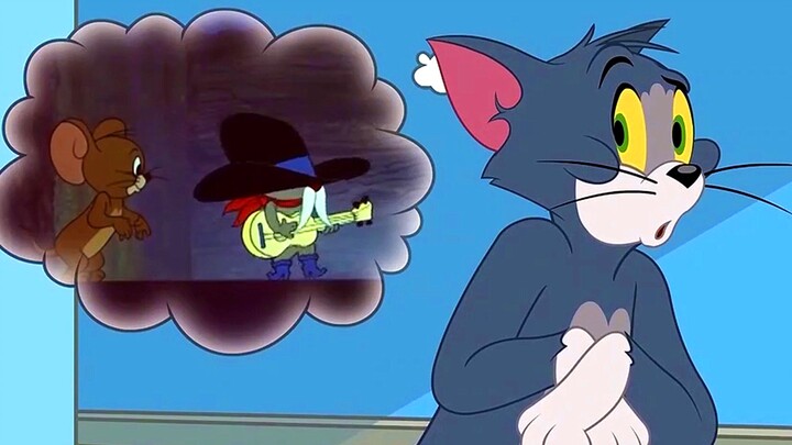 Tom dan Jerry: Paman Peck berkunjung lagi dan Tom sangat ketakutan hingga dia mencabut janggutnya