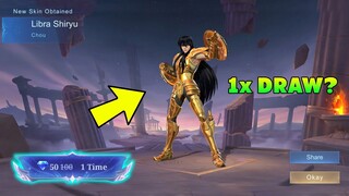 HOW MANY DIAMOND TO GET SAINT SEIYA CHOU SKIN? + SAINT SEIYA SKIN GIVEAWAY