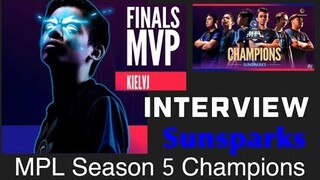 Kielvj MPL Season 5 Finals MVP Interview
