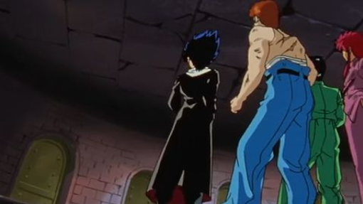 018. Hiei Comes Forward to Battle! A Slashing Sword
