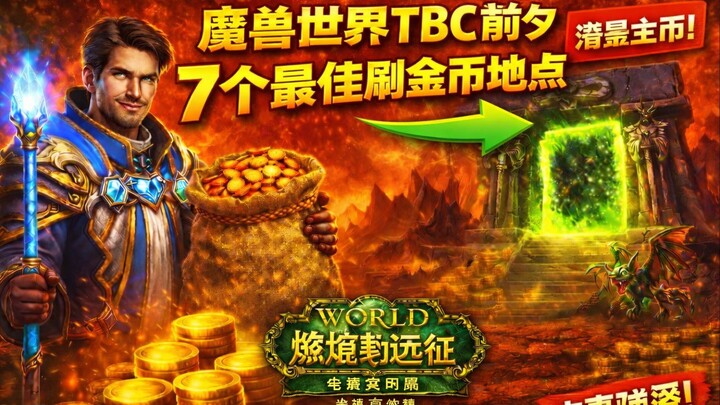 魔兽世界 TBC前夕 7个最佳刷金币地点 每小时轻松赚上千金币