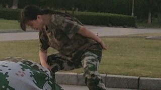 [Military Training Performance] What is it like to perform solo "beatbox" during military training? 