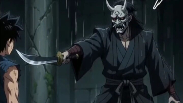 He finally removed the mask… but the truth was more terrifying than expected. 👀⚔️Who is he really?