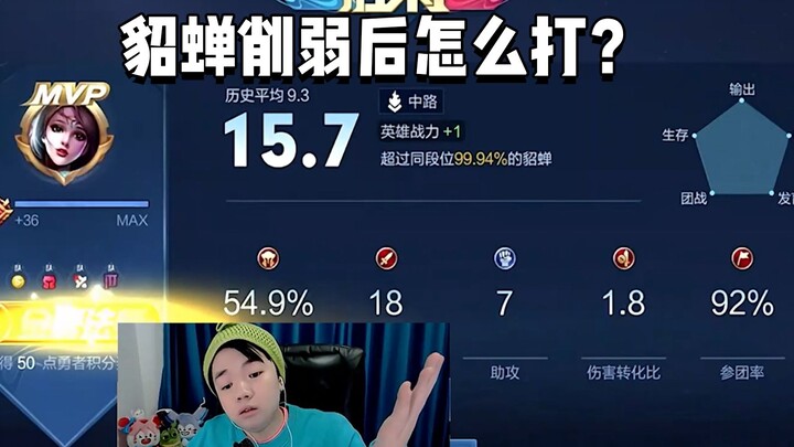 How to compensate for the flaws after Diaochan was nerfed? Let's dive into a tutorial!
