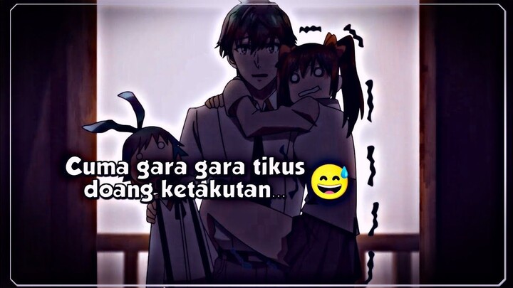 Ketika lu lagi bersih bersih, Tapi banyak tikus...