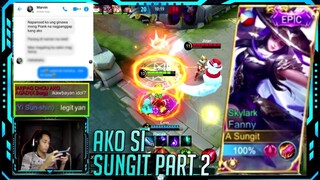 nag chat si Elie Gaming tungkol sa *A Sungit Prank* ko + Ako si A Sungit Prank part 2 | MLBB