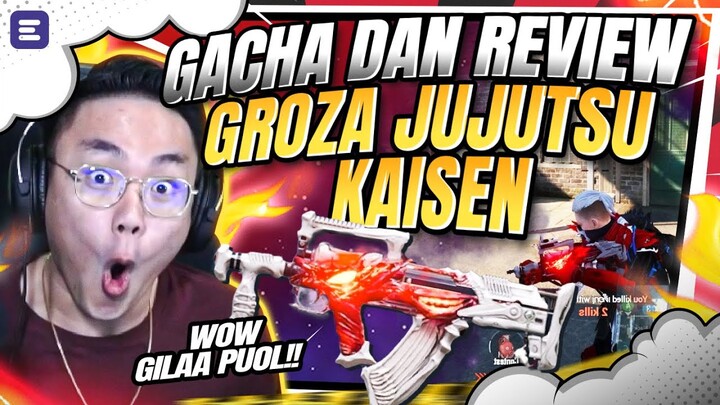 GACHA GROZA JUJUTSU KAISEN SAMPE MENTOK! - PUBG MOBILE INDONESIA