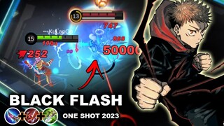 YIN THE BLACK FLASH IS HERE | YIN ONE SHOT BUILD 2023 | MLBB