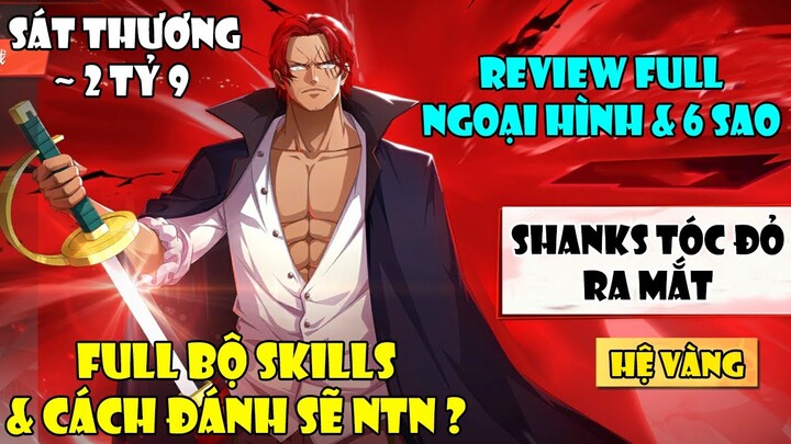 One Piece Fighting Path - Review Nhân Vật Mới SHANKS TÓC ĐỎ | Ngoài Hình, Full Skill và Cách Đánh