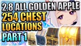 2.8 ALL 254 CHESTS Golden Apple Archipelago (TIMESTAMPS INCLUDED!) Genshin Impact Chest Locations