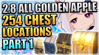 2.8 ALL 254 CHESTS Golden Apple Archipelago (TIMESTAMPS INCLUDED!) Genshin Impact Chest Locations