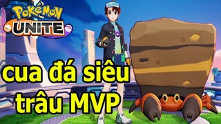 Pokemon Unite - Hướng Dẫn COMBO Skill Cho Cua Đá CRUSTLE Nhận MVP Game 5 VS 5 Như Liên Quân Top Game