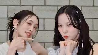 Nicole Jung, Zhang Yuxi, Liu Yan, Choi Yujin, Huang Guanheng, dan Qian Kun berkolaborasi dalam lagu 
