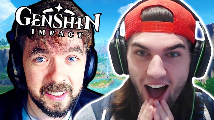 Jacksepticeye plays Genshin Impact! | Reaction!