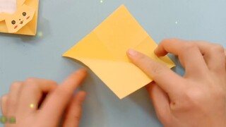Origami bookmark Pikachu yang lucu, Anda dapat belajar dalam satu menit