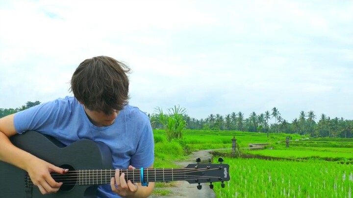 [Musik]Memainkan musik tema Minecraft dengan gitar