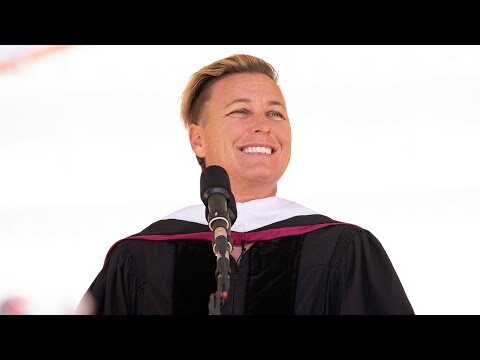 Abby Wambach Addresses 2022 LMU Undergraduate Commencement