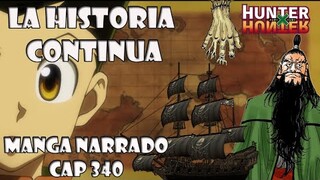 hunter x hunter capitulo 340 del manga el continente oscuro es una pesadilla