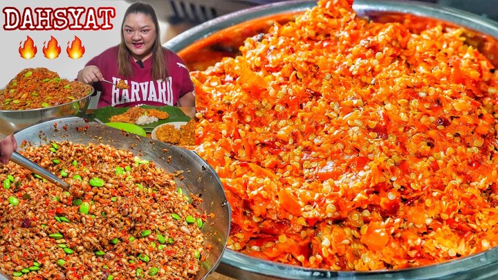 DAHSYAT! MUKBANG SAMBEL BABY CUMI PETE DENGAN NASI LIWET DAN PERKEDEL JAGUNG! SEMUA HOMEMADE!
