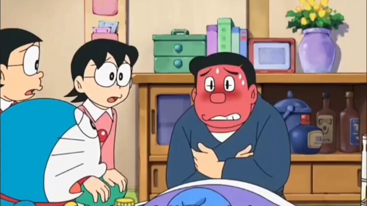 Dad Xiong has a high fever of over 400 degrees and is about to die | Doraemon # Doraemon and Nobita 
